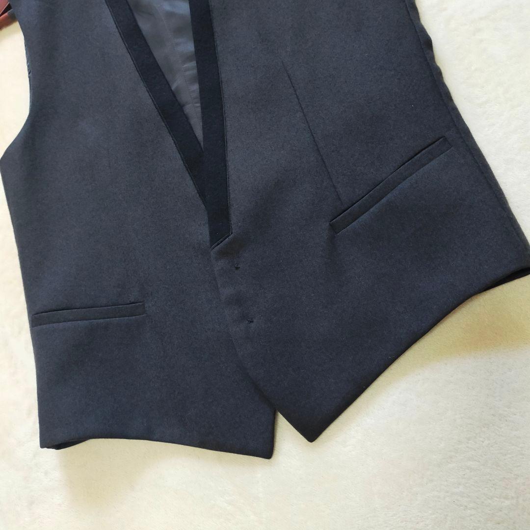 イタリア製　カシミヤ混　DIOR HOMME　44　テーラードベスト　ジレ