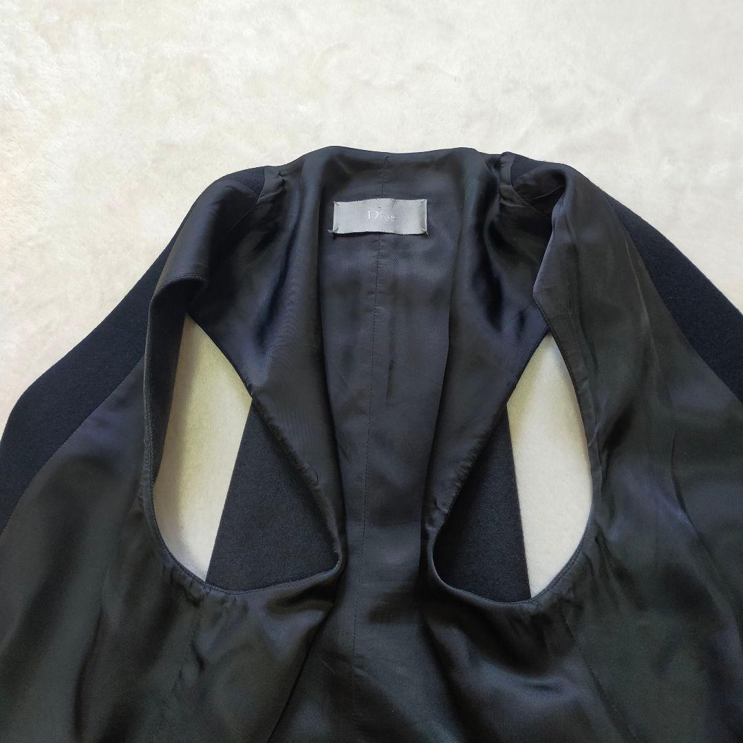 イタリア製　カシミヤ混　DIOR HOMME　44　テーラードベスト　ジレ