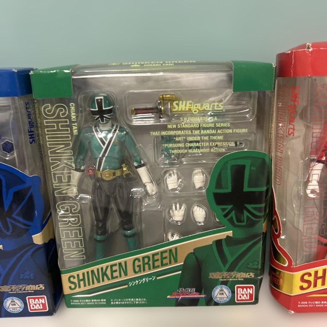 t919 SHFiguarts シンケンレッド シンケンブルー シンケングリーン