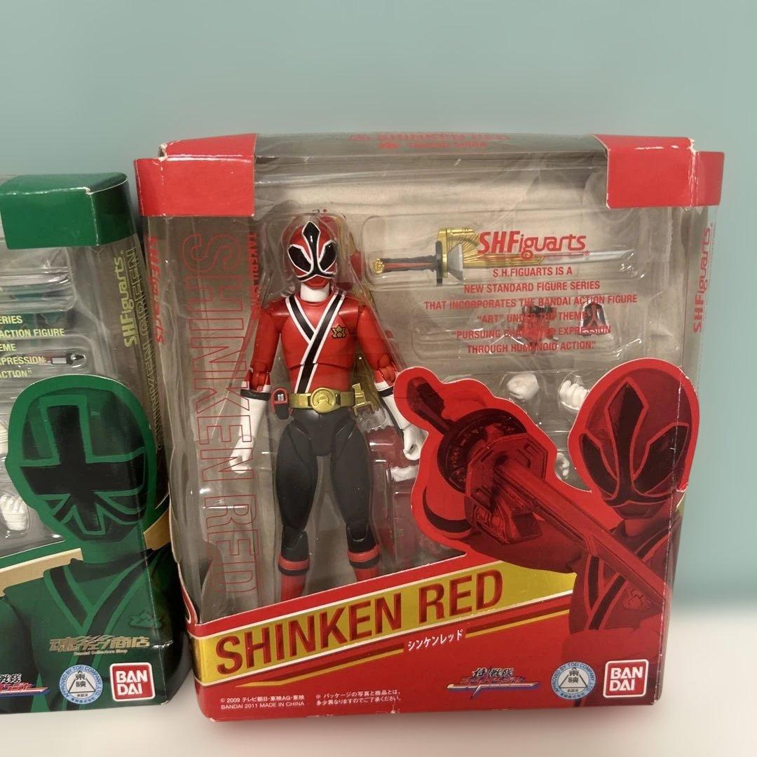 t919 SHFiguarts シンケンレッド シンケンブルー シンケングリーン