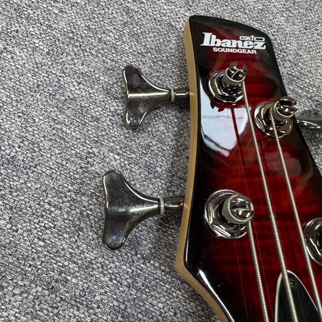 美品 Ibanez エレキベース GIO GSR450 サンバースト 赤 320