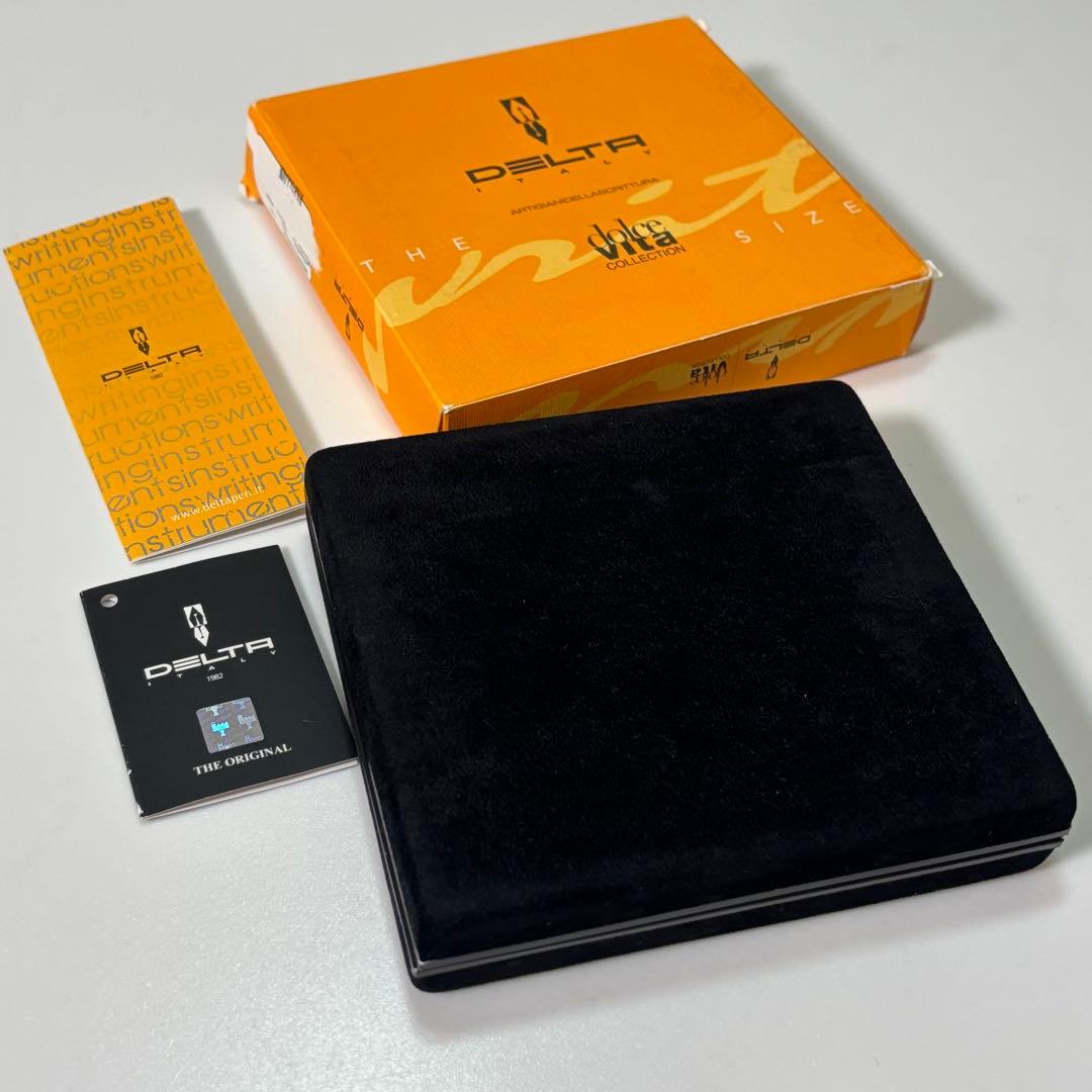 DELTAデルタ　ドルチェビータ　万年筆シルバー925 18K750 M