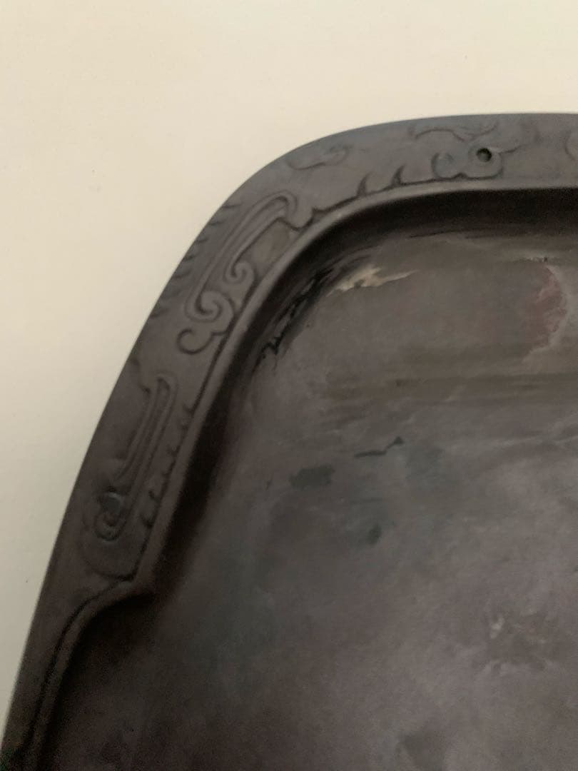 アンティーク　大型硯　すずり　端渓硯　骨董