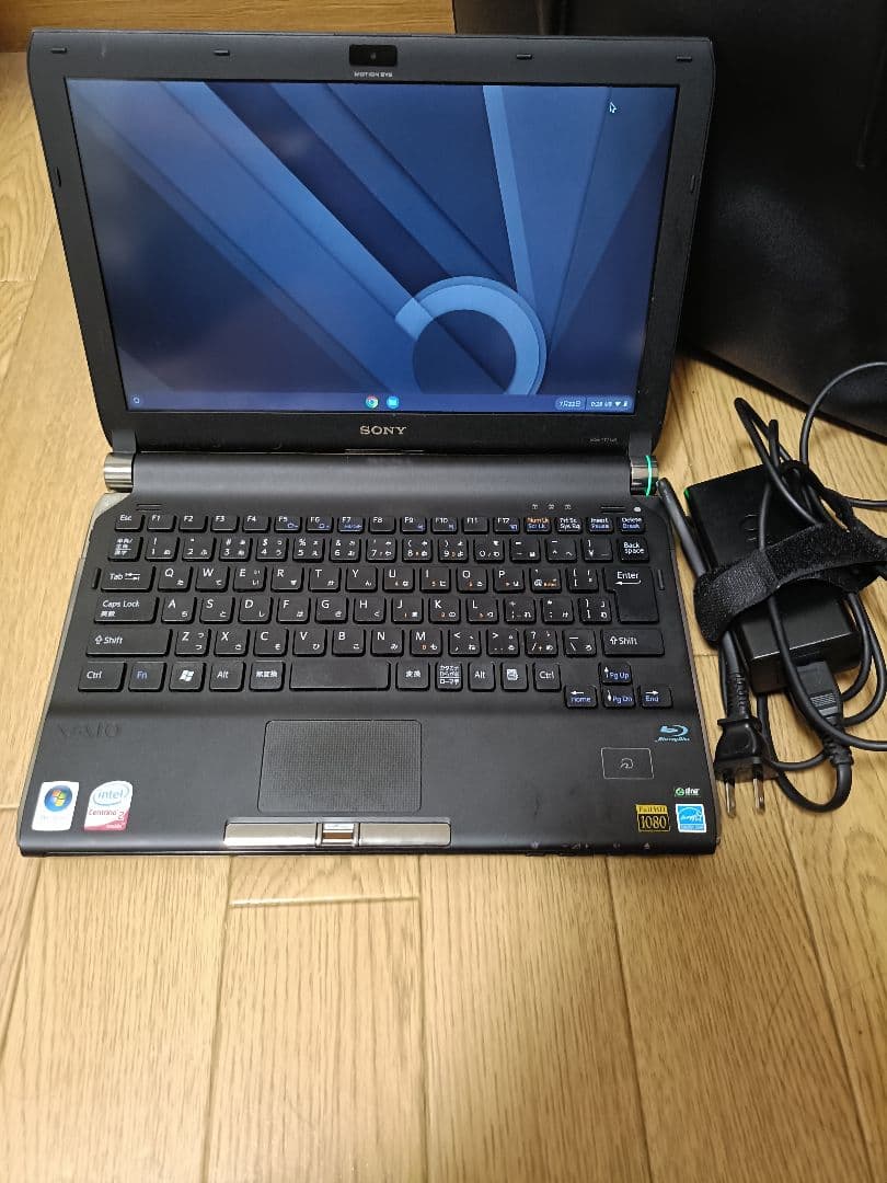 SONY VAIO type T VGN-TT71JB SSD換装