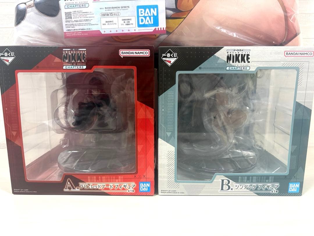 ニケ 一番くじ 勝利の女神 NIKKE　A賞 ラピ　B賞 シンデレラ　下位賞多数