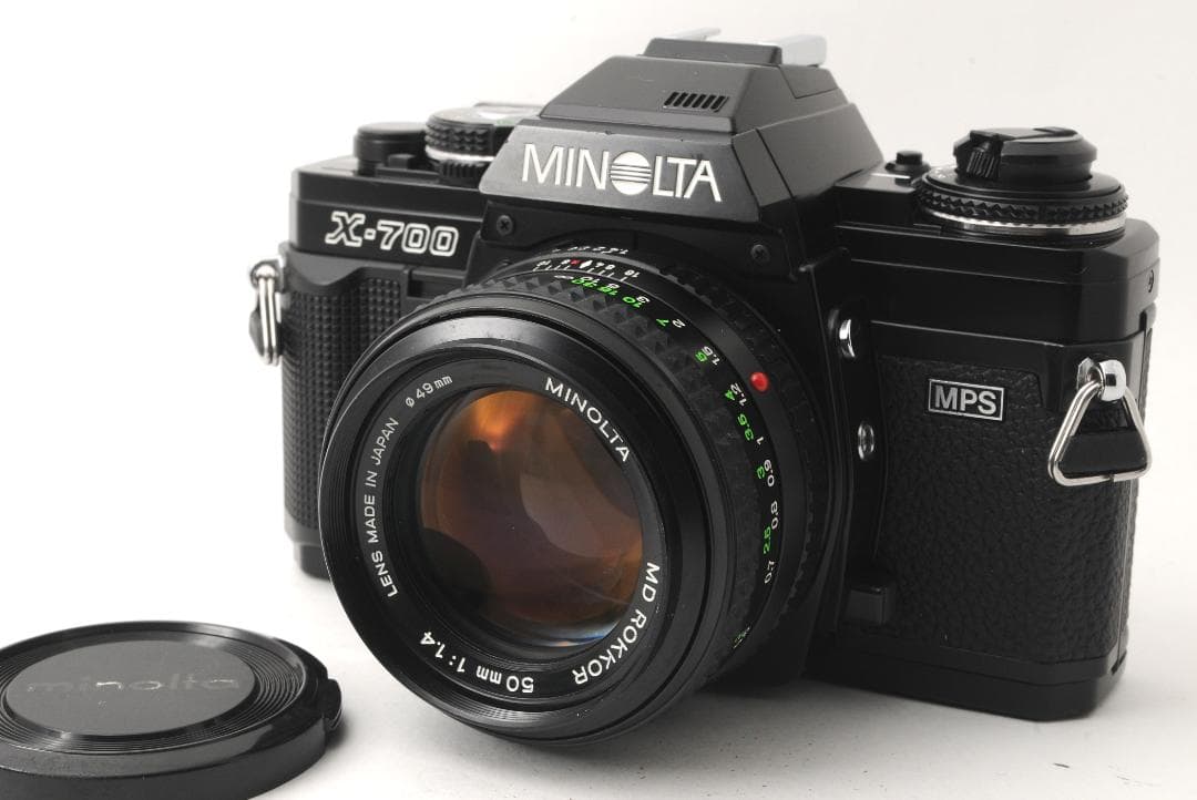 MINOLTA X-700 ブラック MD ROKKOR 50mm F/1.4