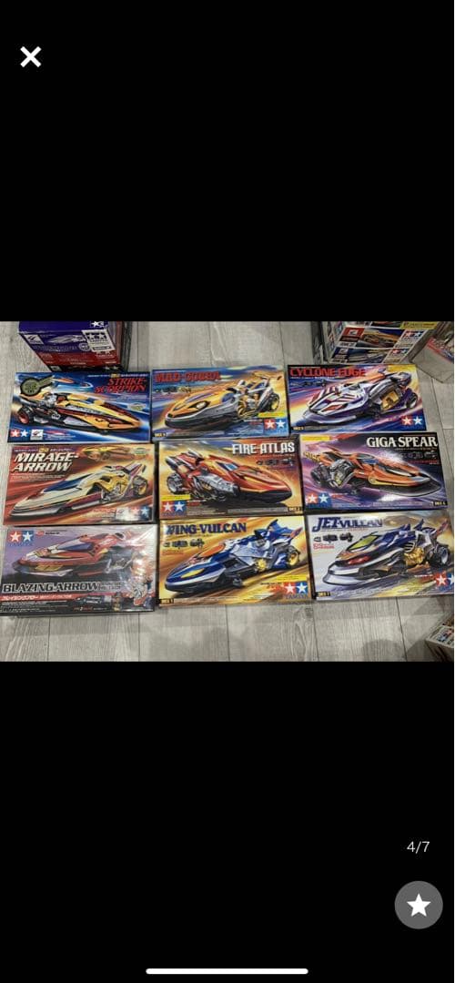 ダンガンレーサー　EVO 36種　平成レトロ　タミヤ　ミニ四駆TAMIYA