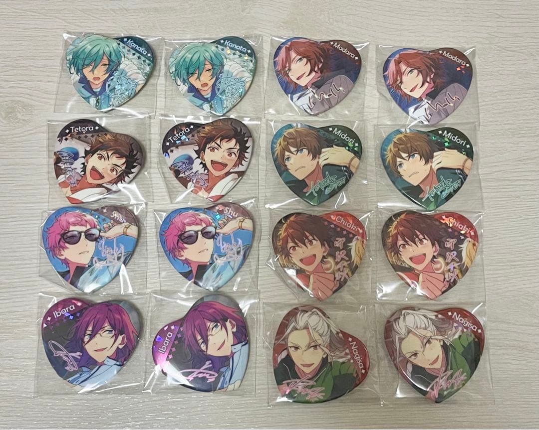 あんスタ 中国宝石心晴缶 缶バッジ 中国