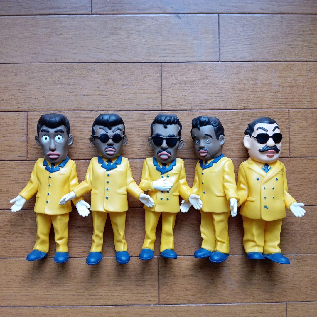 黄色いスーツ フィギュア 5体セット