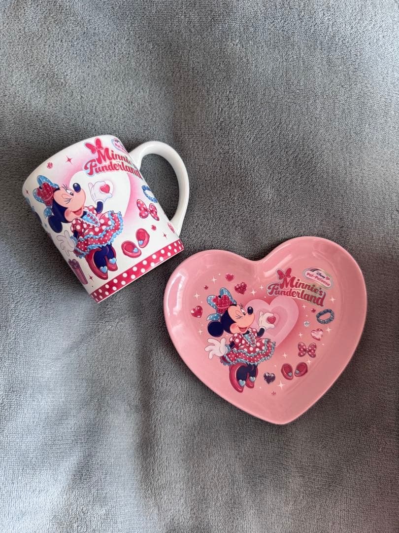 ミニー　ポップコーンバケット　スーベニアカップ・プレート　スナックケース