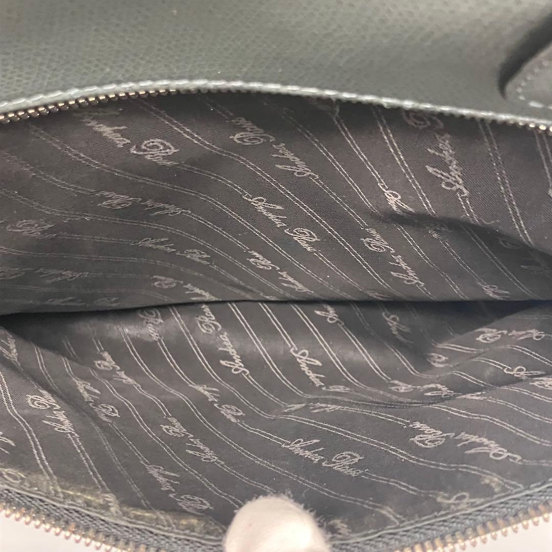 ⭐️定価6万 美品⭐️ Andrea Rossi グレージュ ビジネスバッグ シボ革