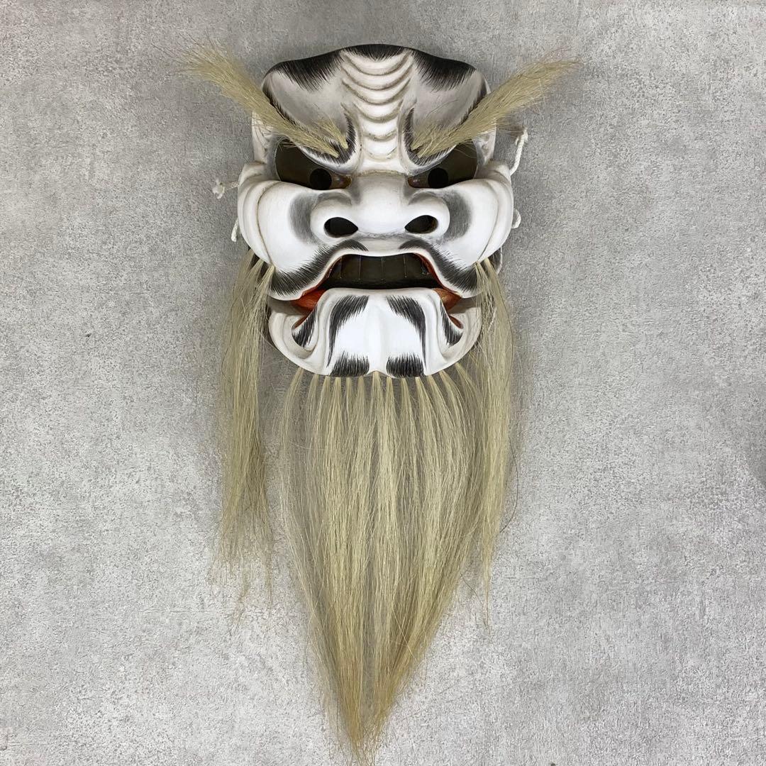 神楽面 杉谷茂 出雲神楽 島根県 神 伝統工芸 稲佐の浜