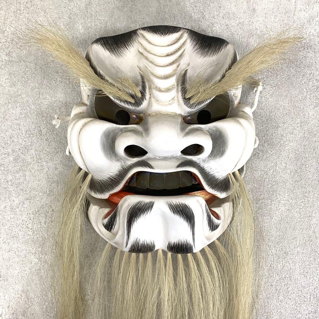 神楽面 杉谷茂 出雲神楽 島根県 神 伝統工芸 稲佐の浜