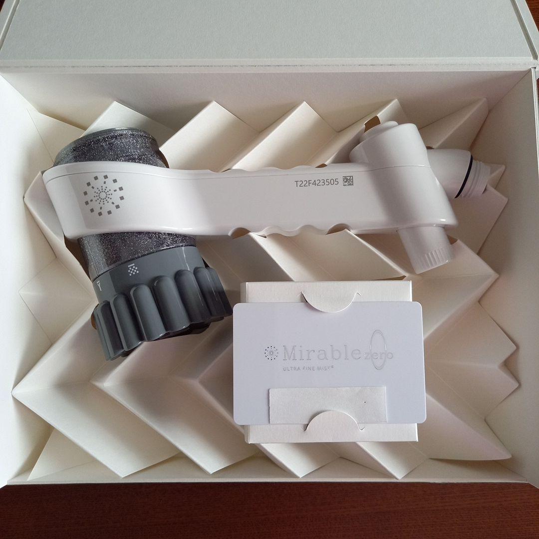 Mirable シャワーヘッド 水流調整機能付き