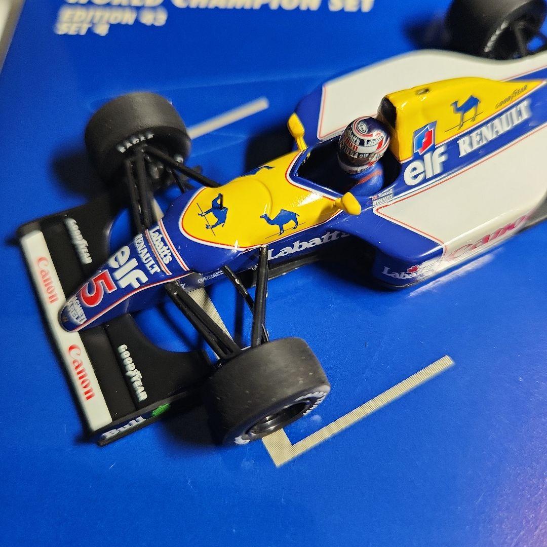 1/43 ウィリアムズルノー　FW14B FW15C ワールドチャンピオンセット