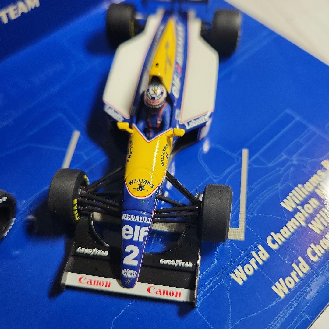1/43 ウィリアムズルノー　FW14B FW15C ワールドチャンピオンセット