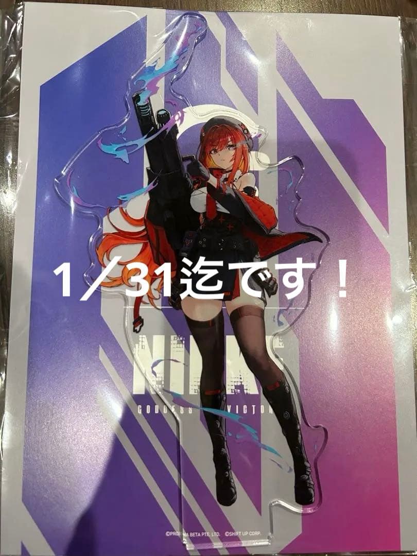 勝利の女神:nikke ZONコラボ　ラピ(レッドフード) アクスタ　1/31迄