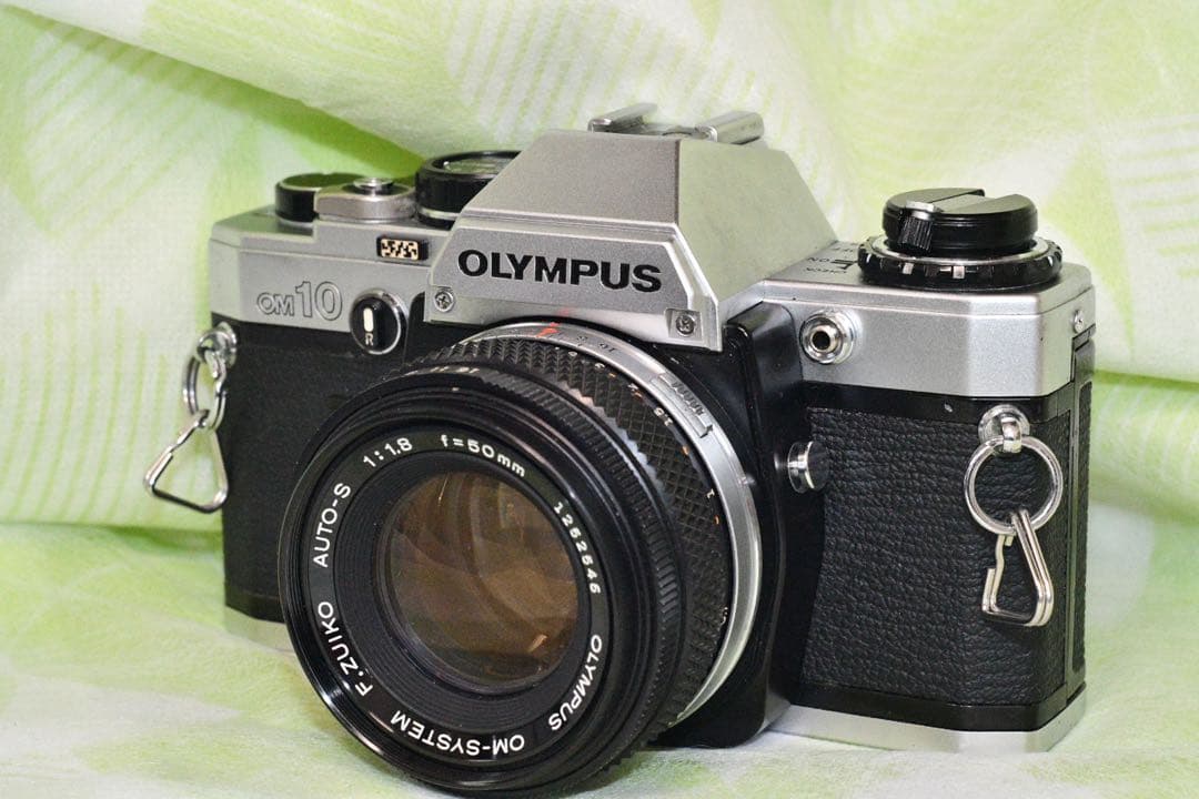 お値下げ中《動作品》OLYMPUS OM-10+50/1.8標準レンズ付a322