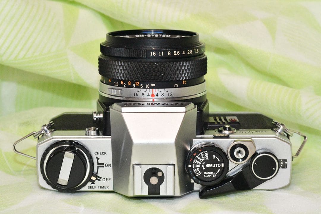 お値下げ中《動作品》OLYMPUS OM-10+50/1.8標準レンズ付a322