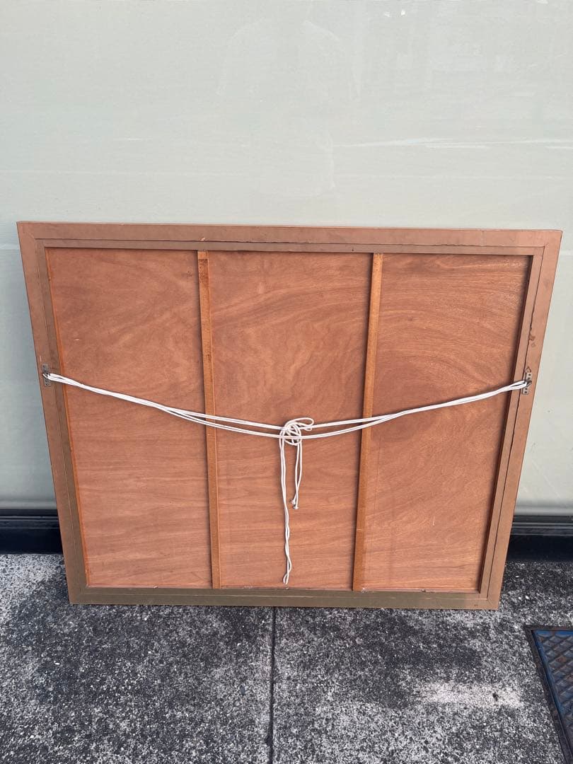 ヒロ・ヤマガタ　シルクスクリーン作品　アコーディオンプレイヤー