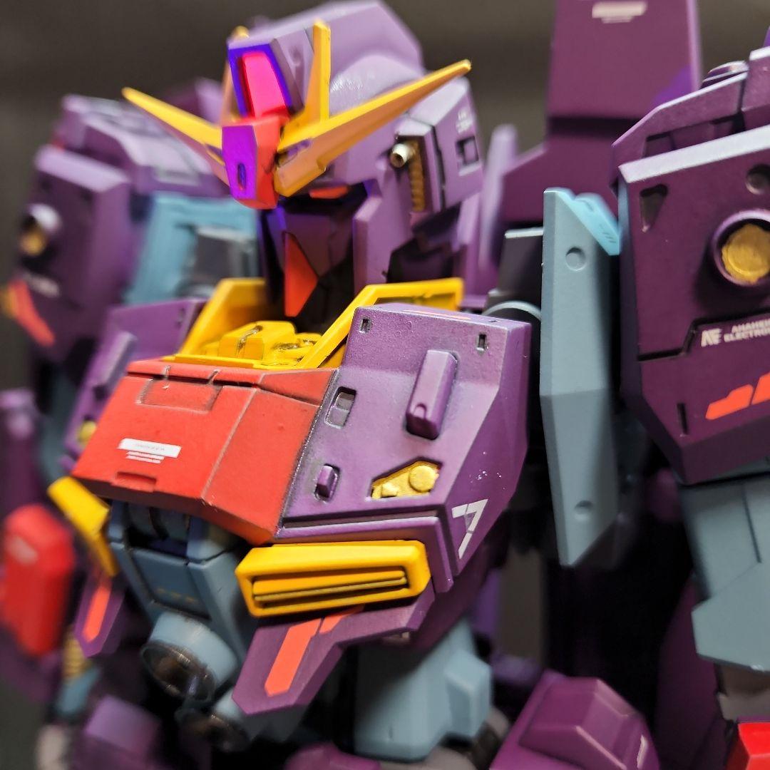 フ*ー様 海外製プラモ　1/72 Z(サイコガンダムmk-IIカラー)