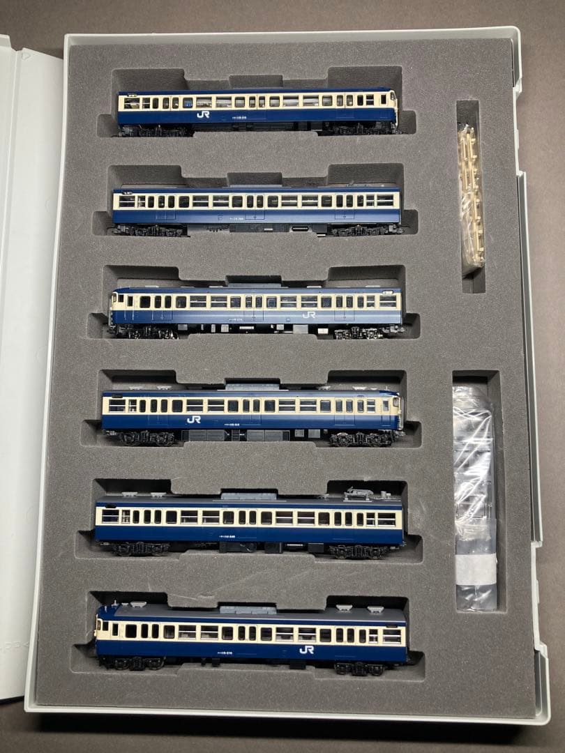 室内灯付 115系300番台 横須賀色 基本増結セット TOMIX 92561