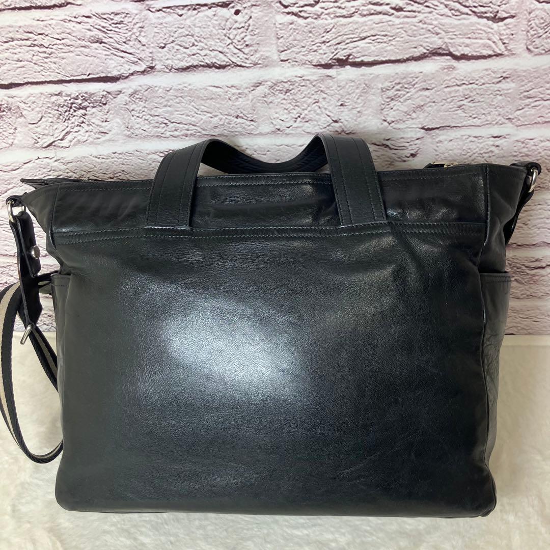 バリー✨トレインスポッティング 2way A4 レザー 本革 ビジネスバッグ