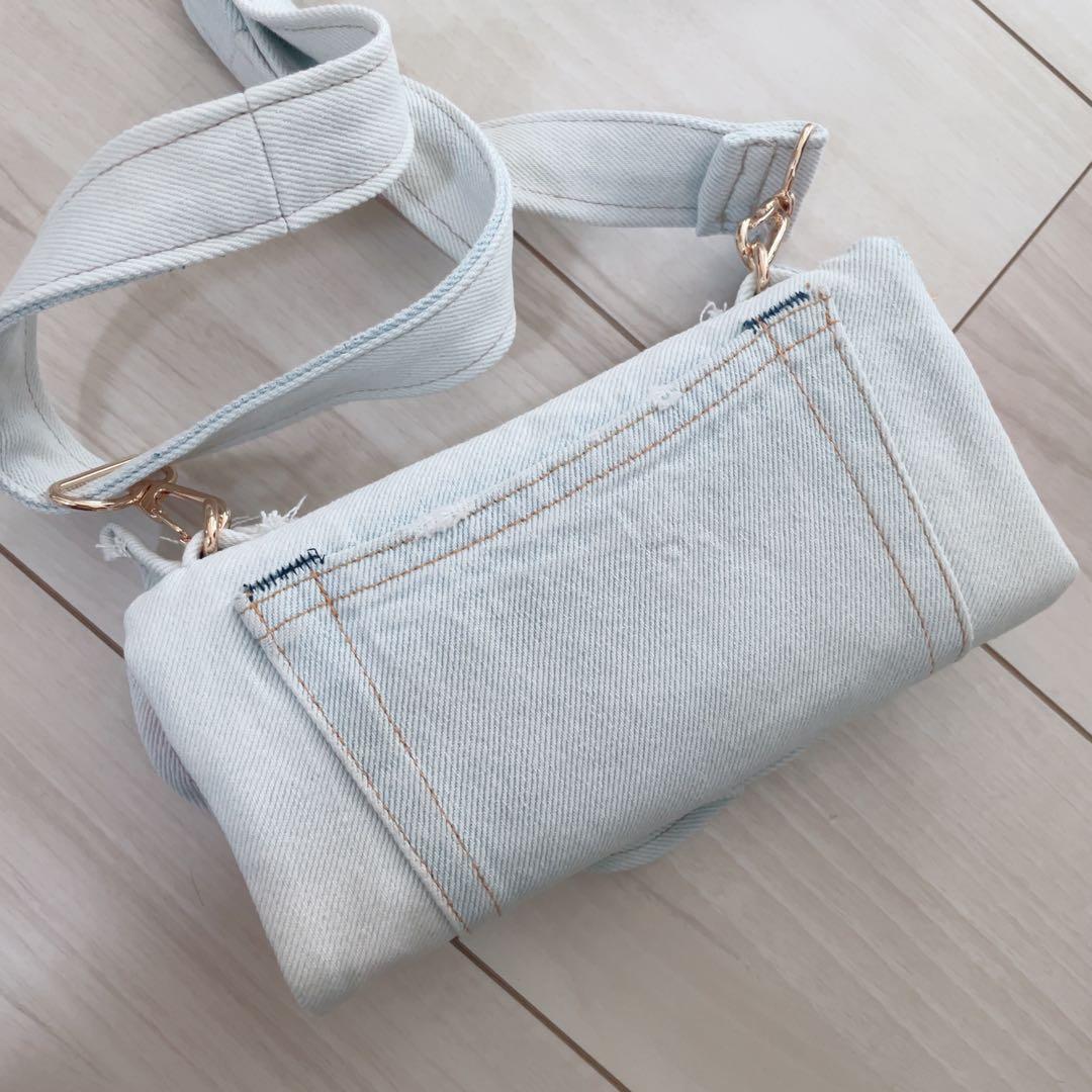 専用2点おまとめ デニリメイク フリル ウォレット ショルダー