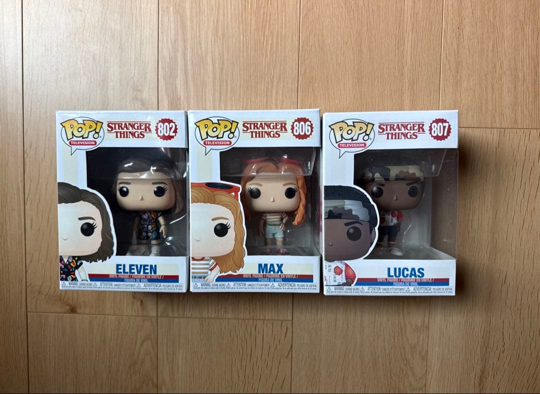 ストレンジャーシングス Funko pop Season3 3体セット