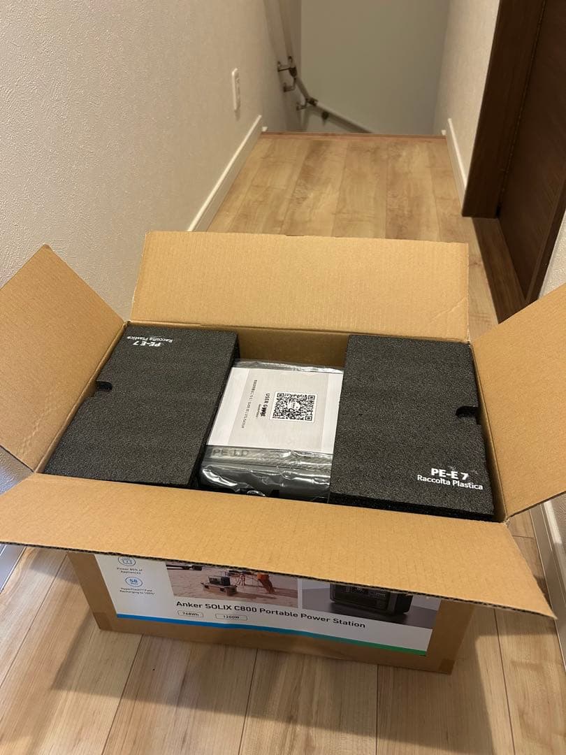 発電機・ポータブル電源 Anker Solix C800 Portable Power Station