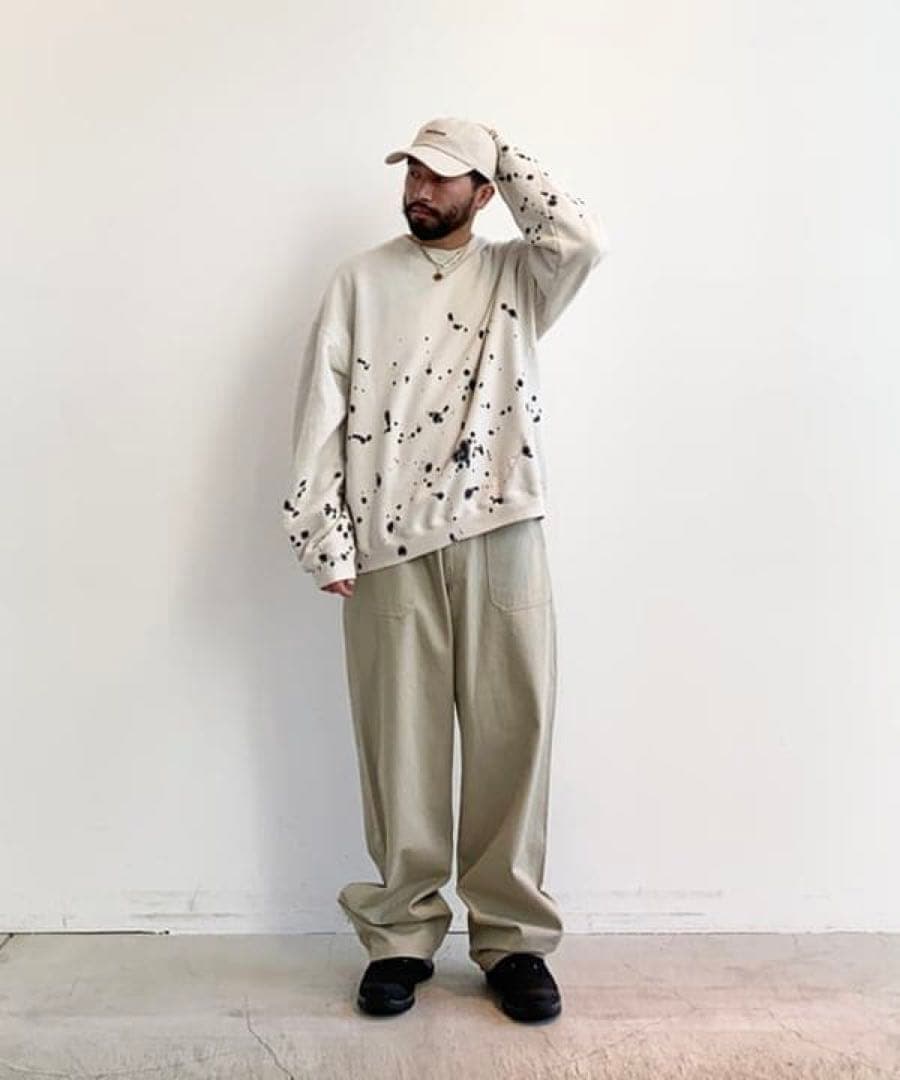 パンツ AURALEE HARD TWISTFINX PANTS
