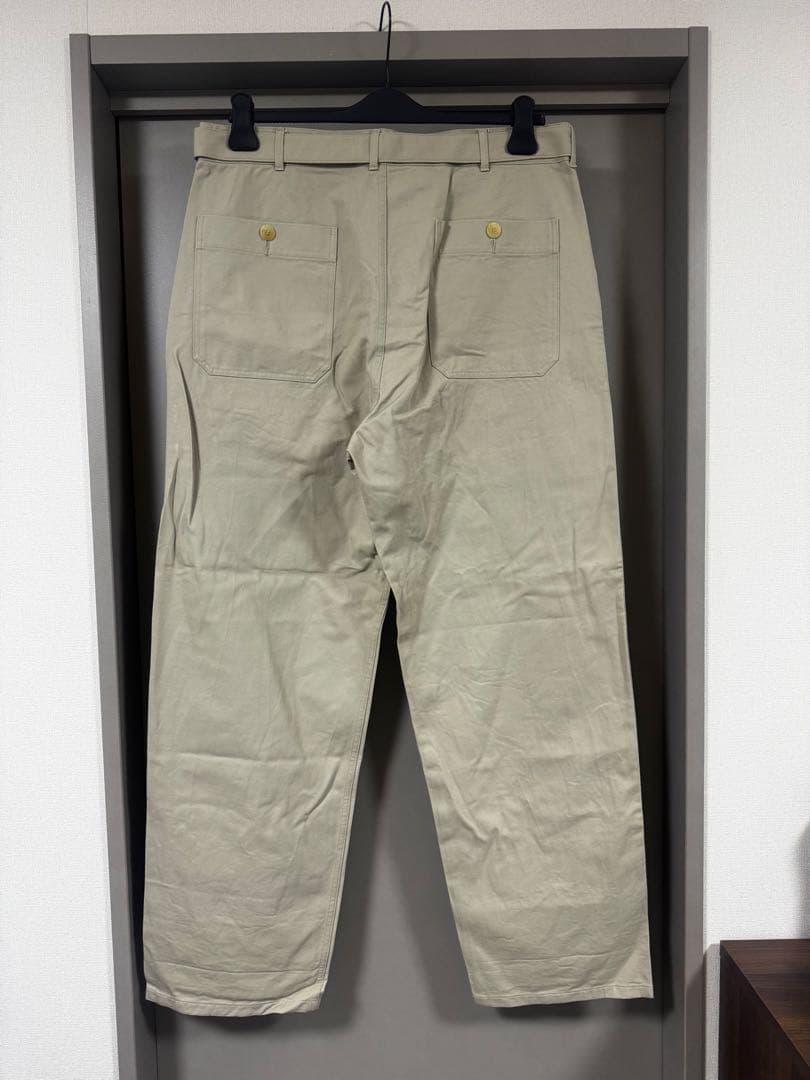 パンツ AURALEE HARD TWISTFINX PANTS