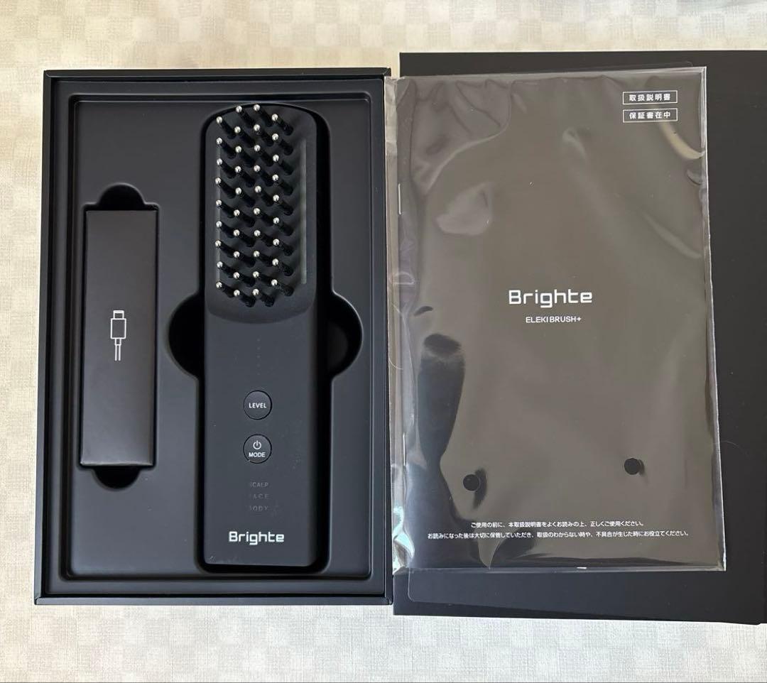 Brighte ELEKI BRUSH+美顔器 シートマスク エレキローション付