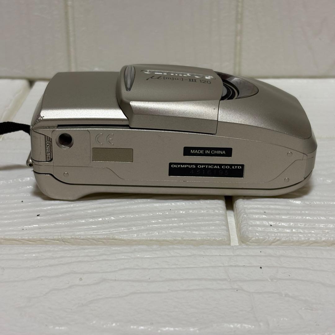 OLYMPUS μ[mju:]-III 120 コンパクトフィルムカメラ