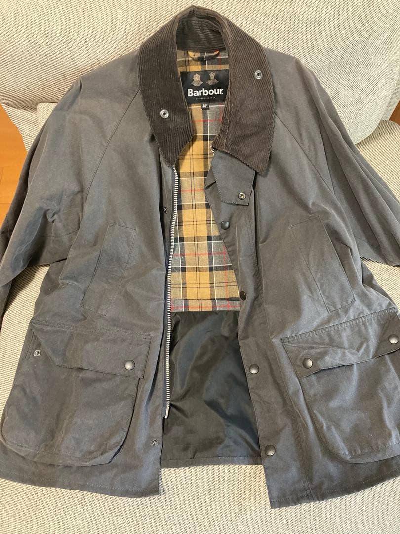 Barbour グレー ジャケット 40サイズ