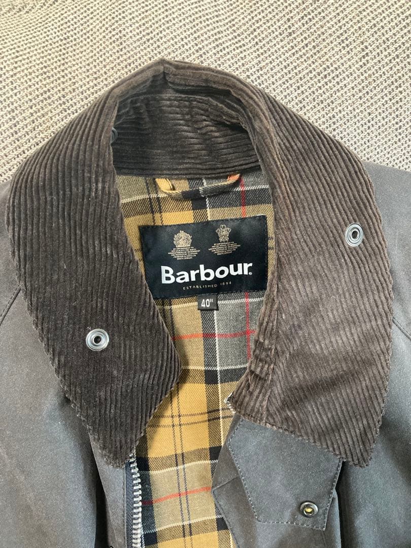 Barbour グレー ジャケット 40サイズ