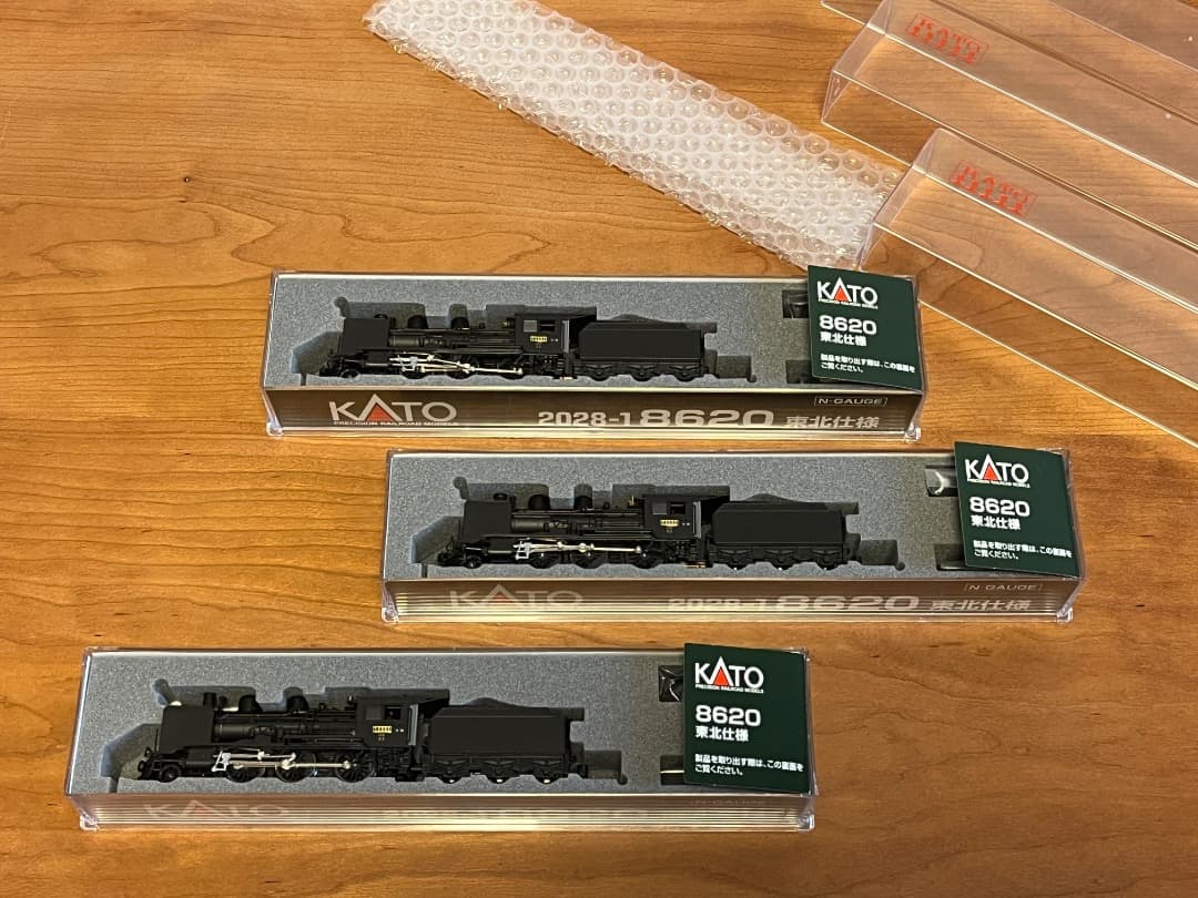 値下げ　KATO Nゲージ 8620 機関車3両セット + 花輪線貨車セット
