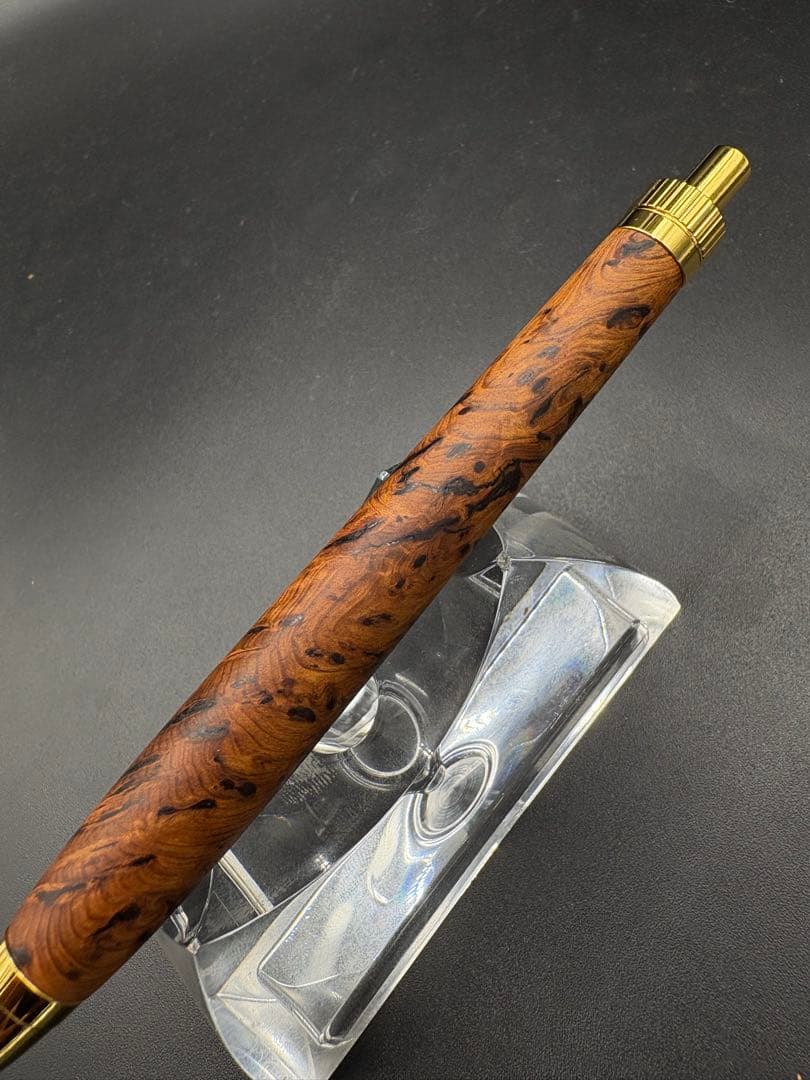 530超極上　屋久杉　泡瘤　木軸シャーペン　ボールペン