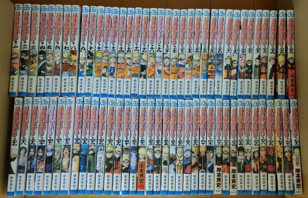 ナルト 全72巻セット　NARUTO