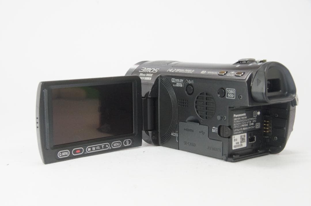 【ほぼ未使用】Panasonic ビデオカメラ HDC-TM700 ブラック