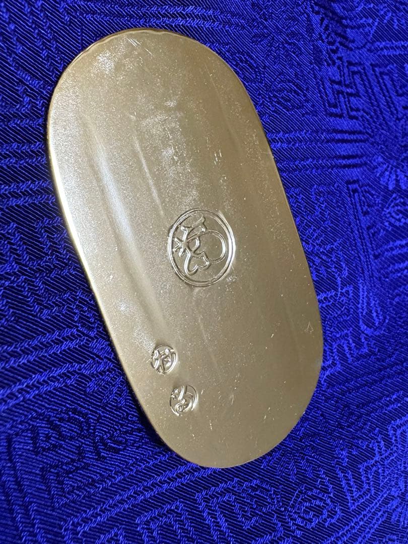 悪代官セット 慶長小判 二十五両　3包セット　金箔貼り　桂記章