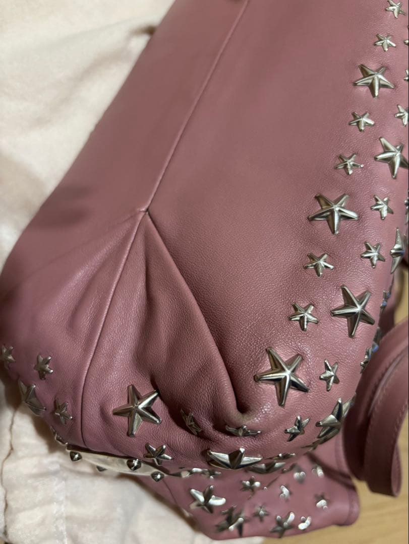 JIMMY CHOO スタースタッズトートバッグ
