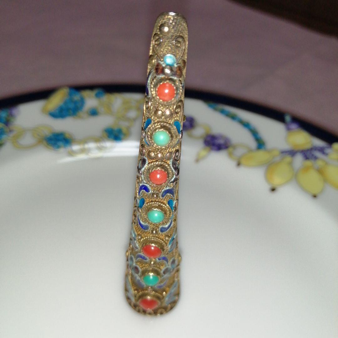 中国アンティークブローチ