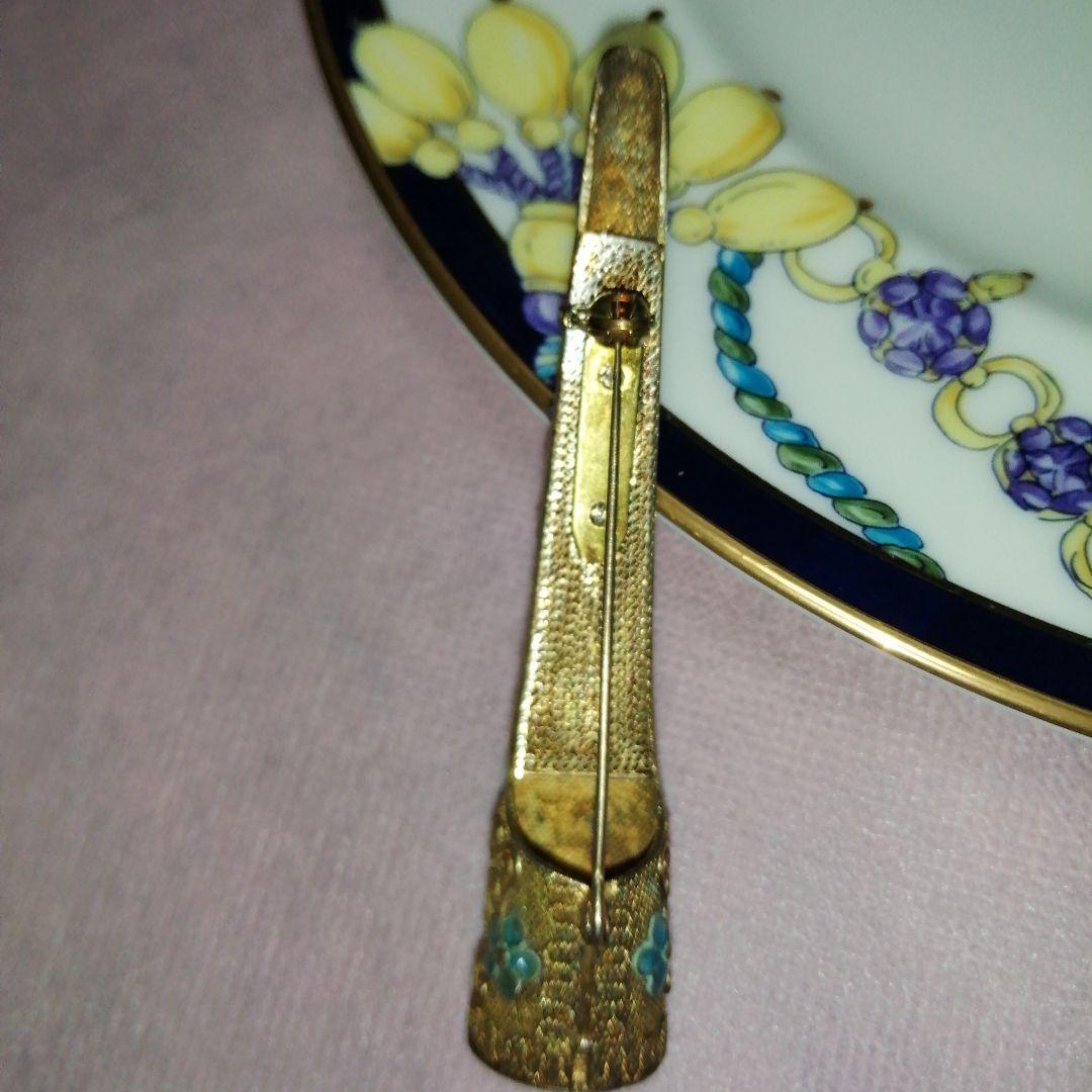 中国アンティークブローチ