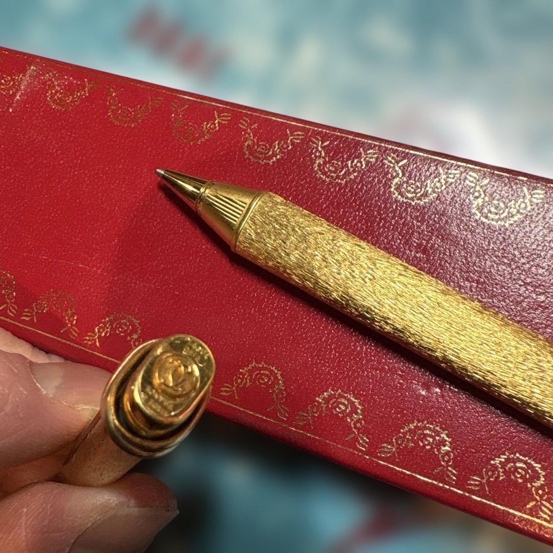 カルティエ　トリニティボールペン　ケース付　状態良好