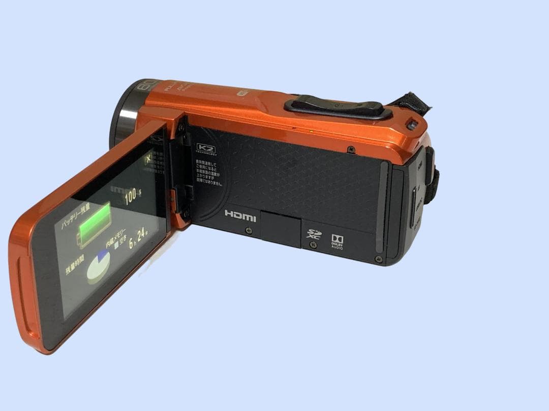 M7012 JVC ハイビジョンメモリームービー GZ-RX690-D