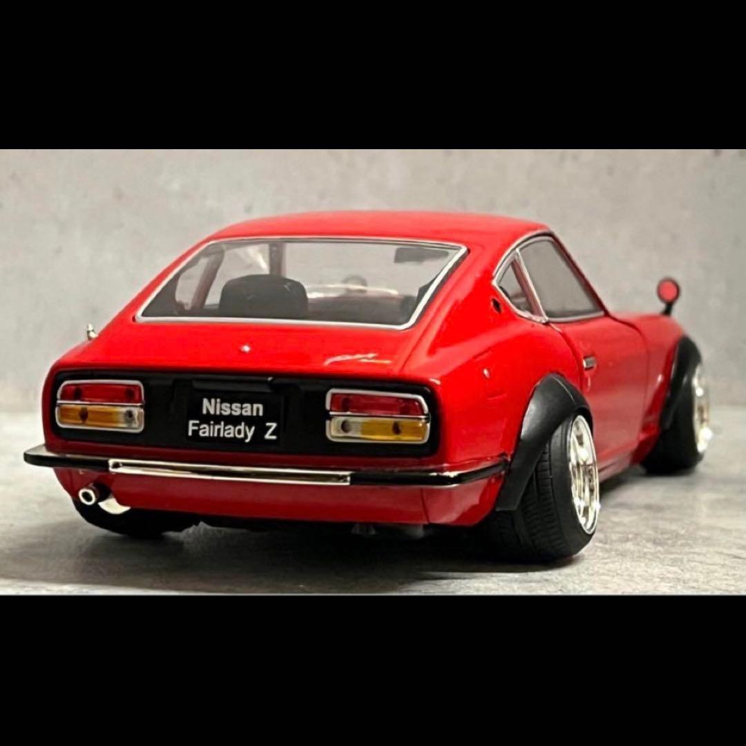 アシェット1/24 フェアレディ240Z カスタム ガレージ ジオラマケース付