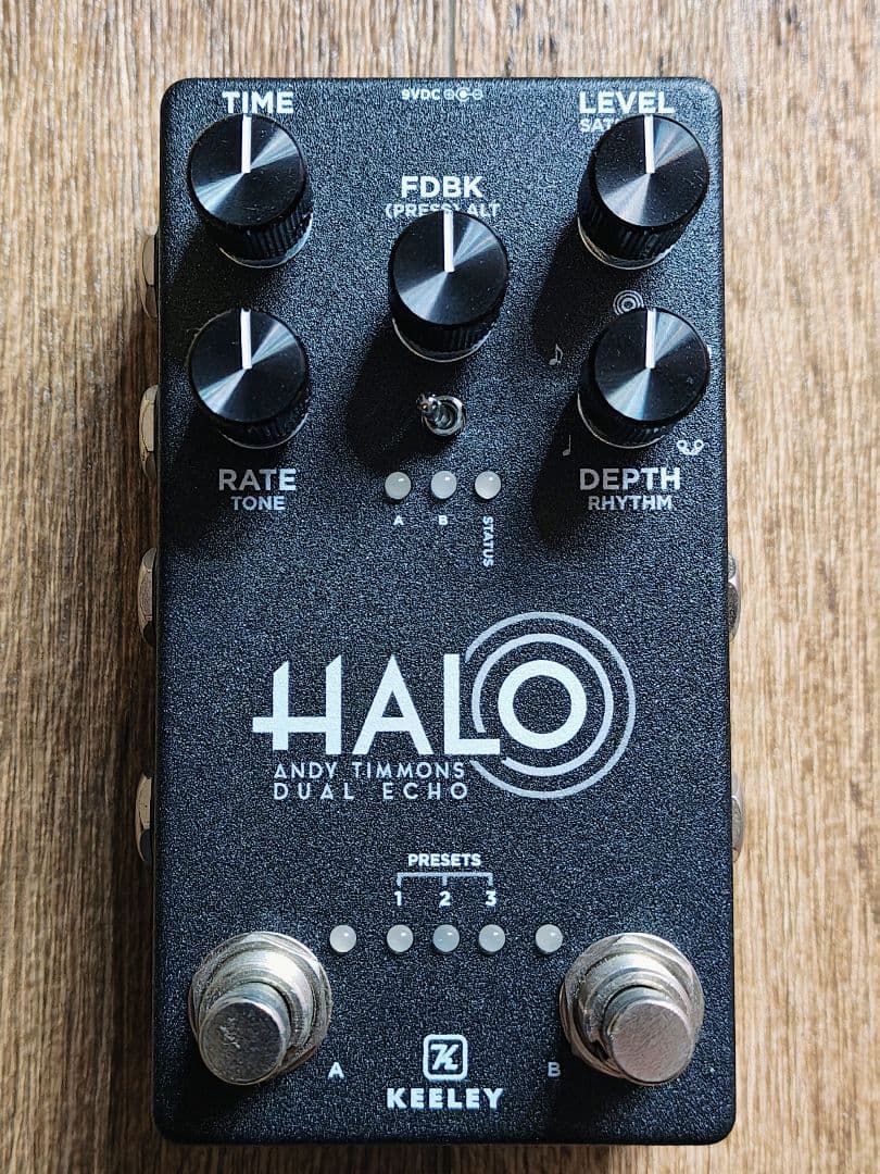 ギター Keeley HALO Andy Timmons DUAL ECHO Delay