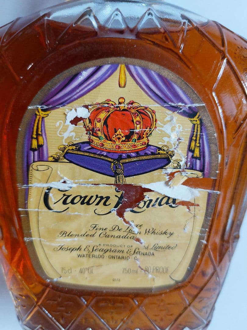 希少 Crown  ヴィンテージ カナディアンウイスキー