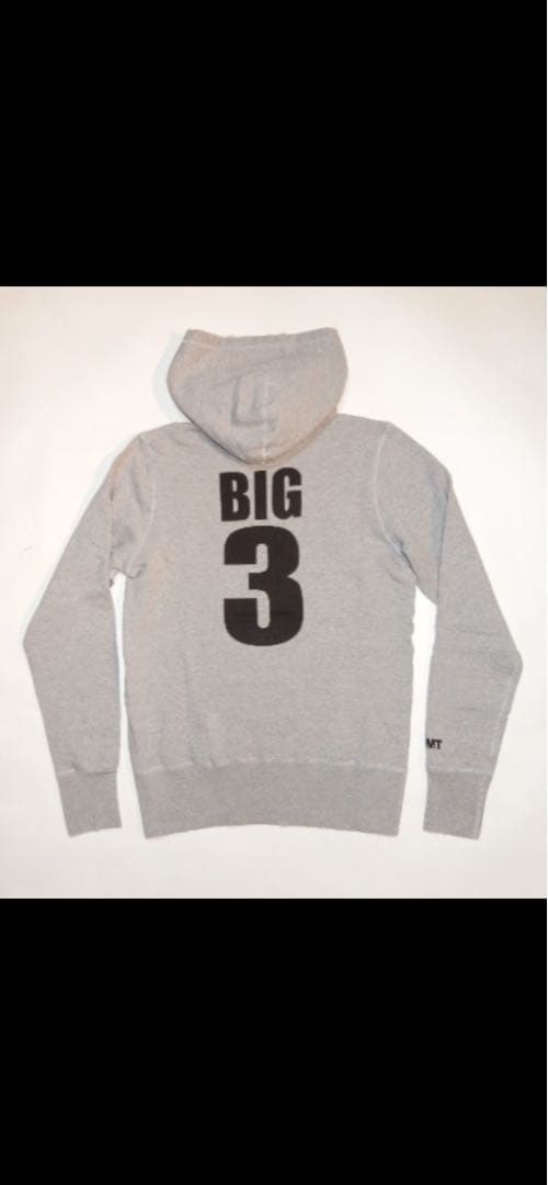 TMT YOURS パーカー グレー